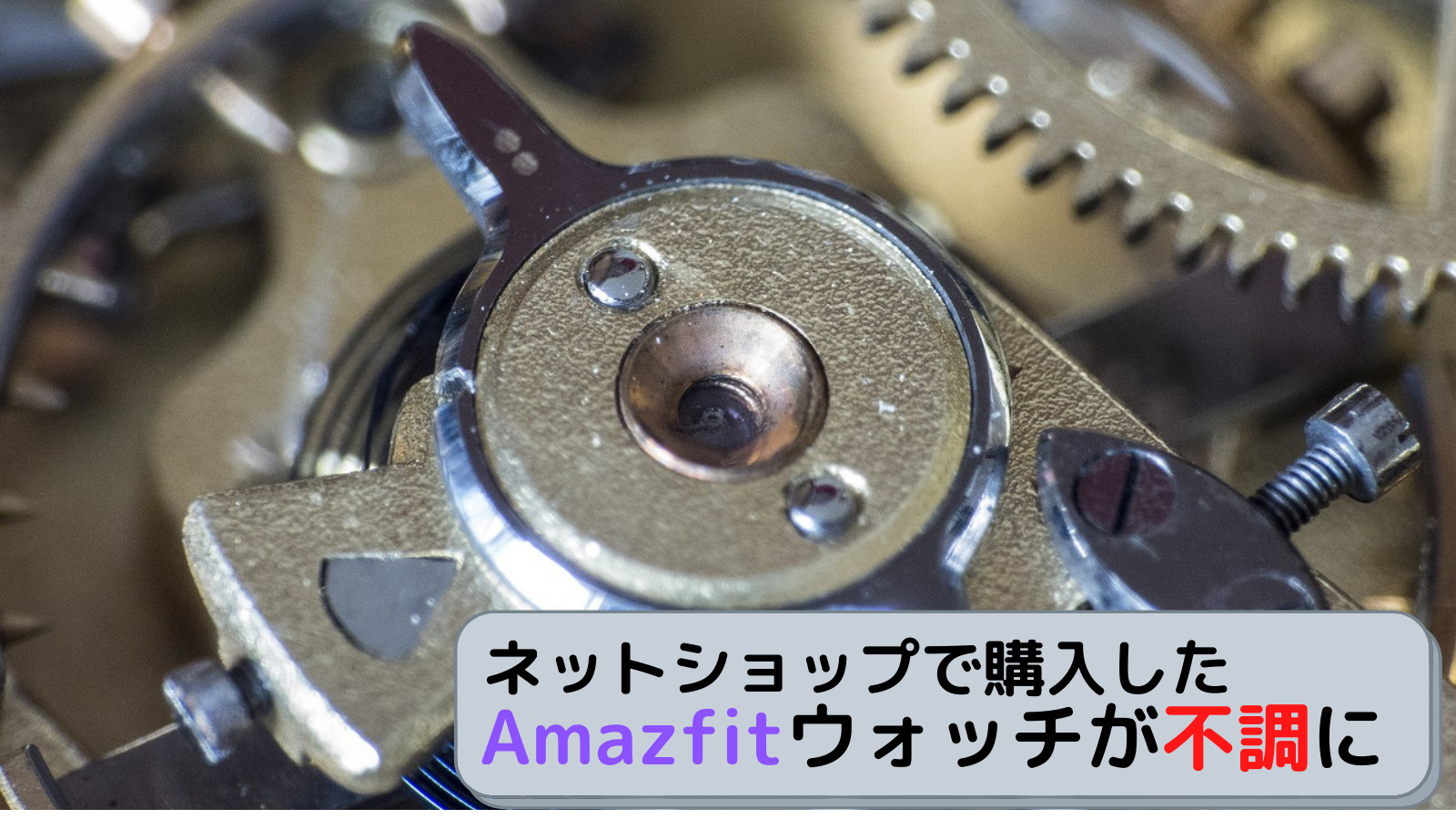 Amazfitスマートウォッチのアフターサービス｜三毛フミ商店